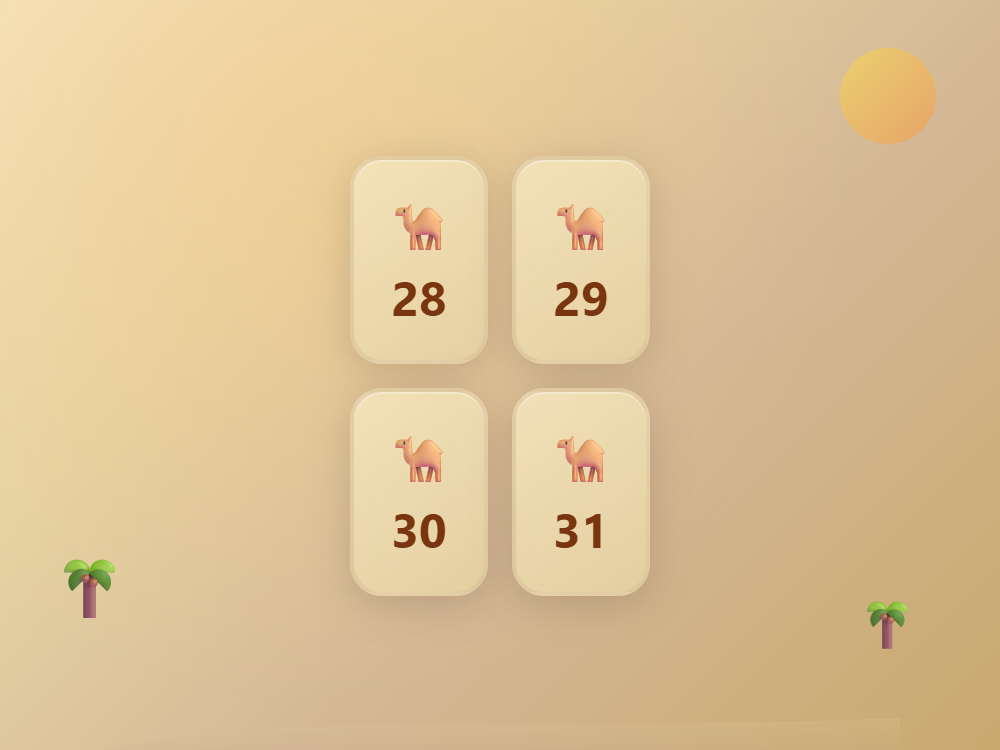 Desert Number Thirty