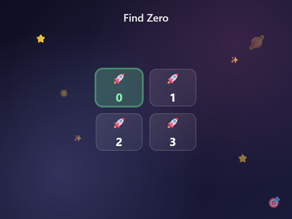 Space Number Zero