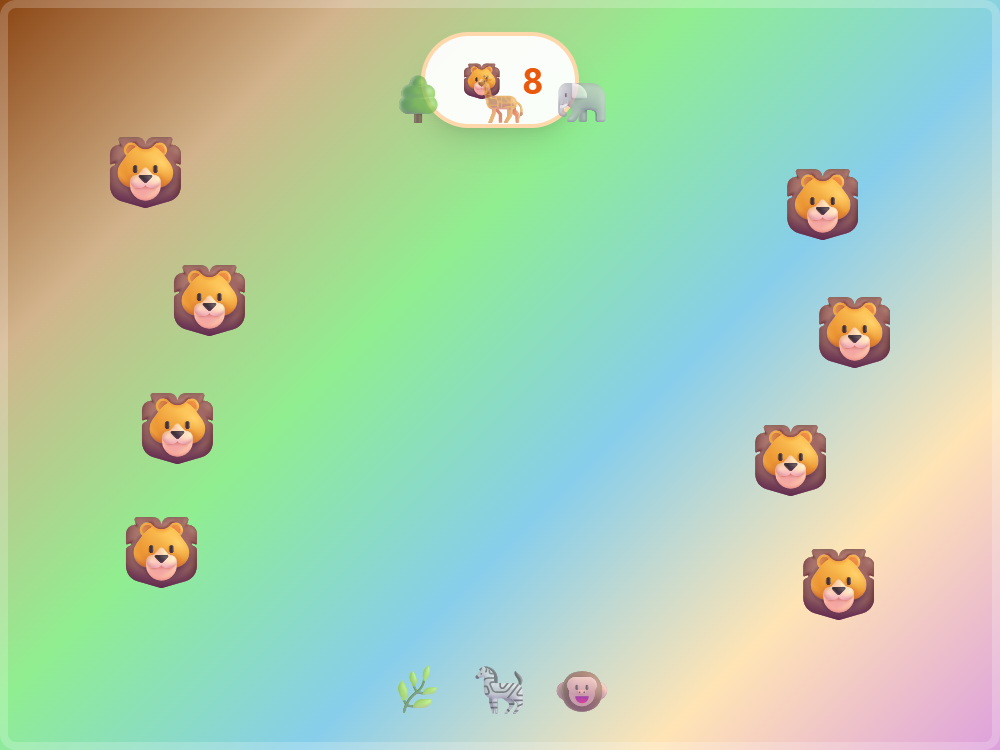 Zoo Count Eight