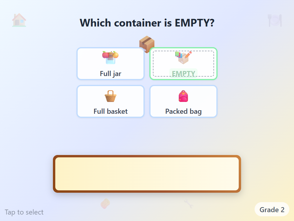 Empty Container Game