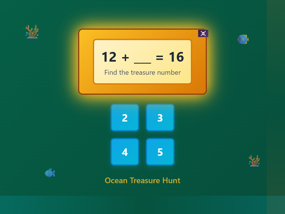 Ocean Treasure Hunt