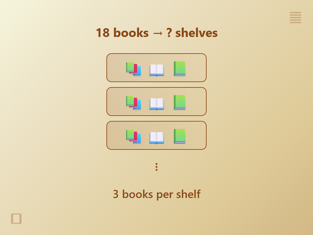 Book Shelf Organization