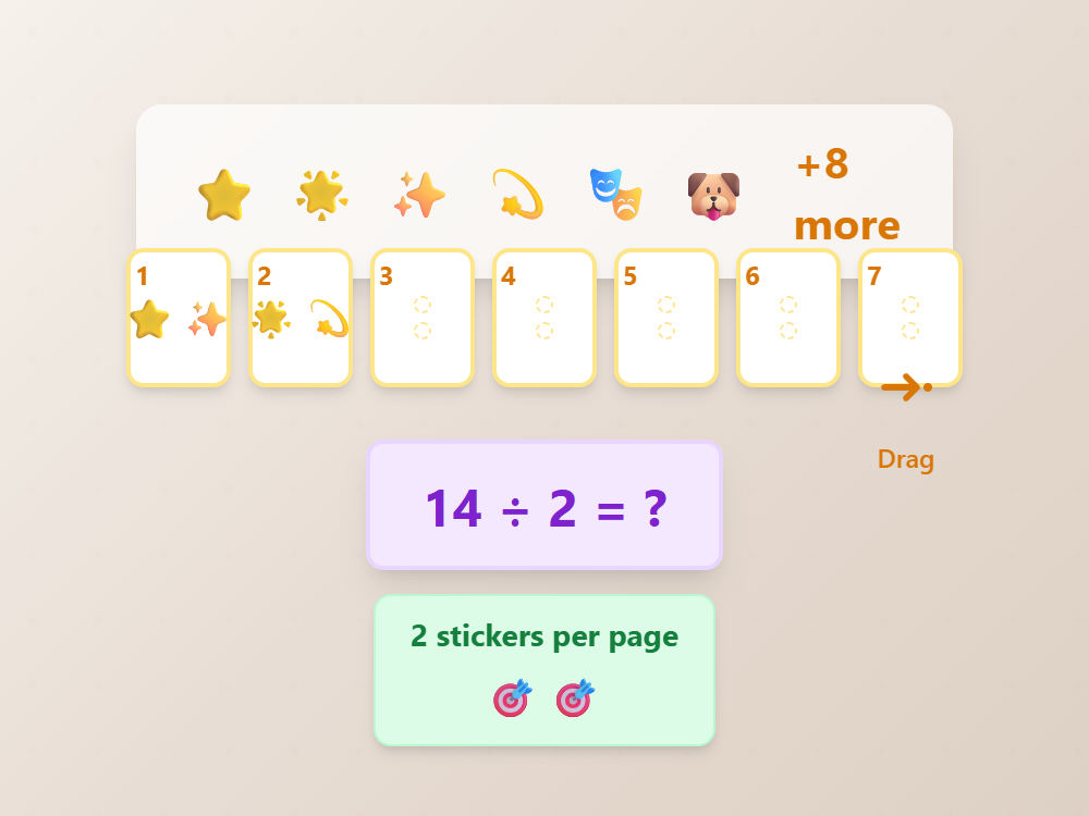 Sticker Album Pages