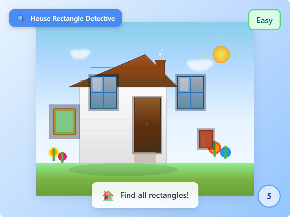 House Rectangle Detective