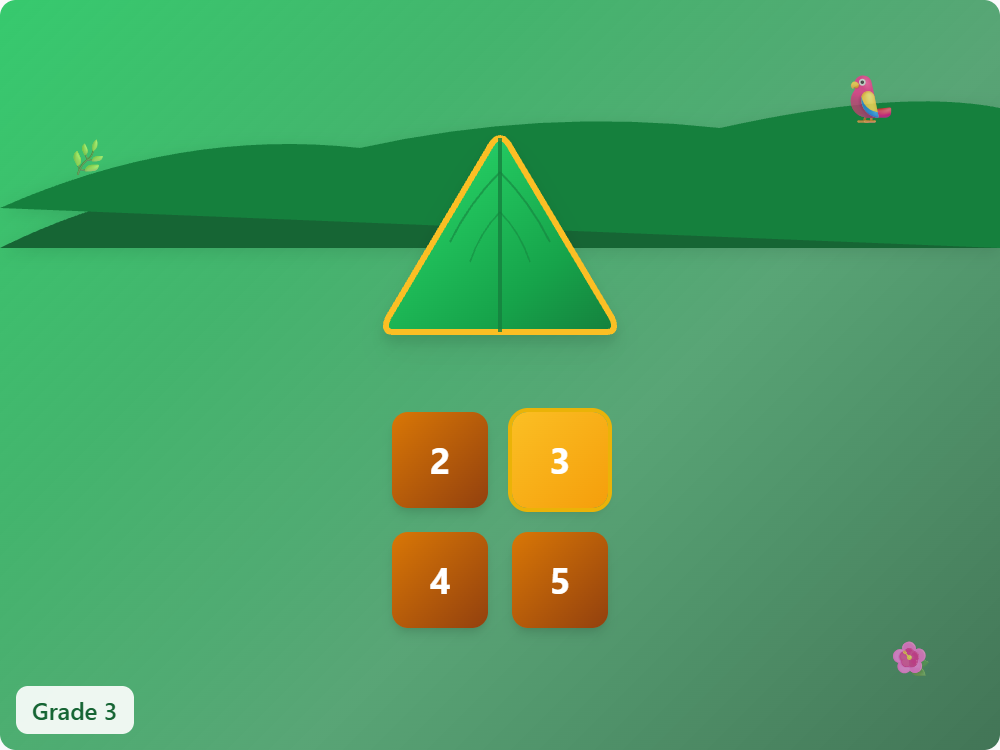 Jungle Triangle Sides