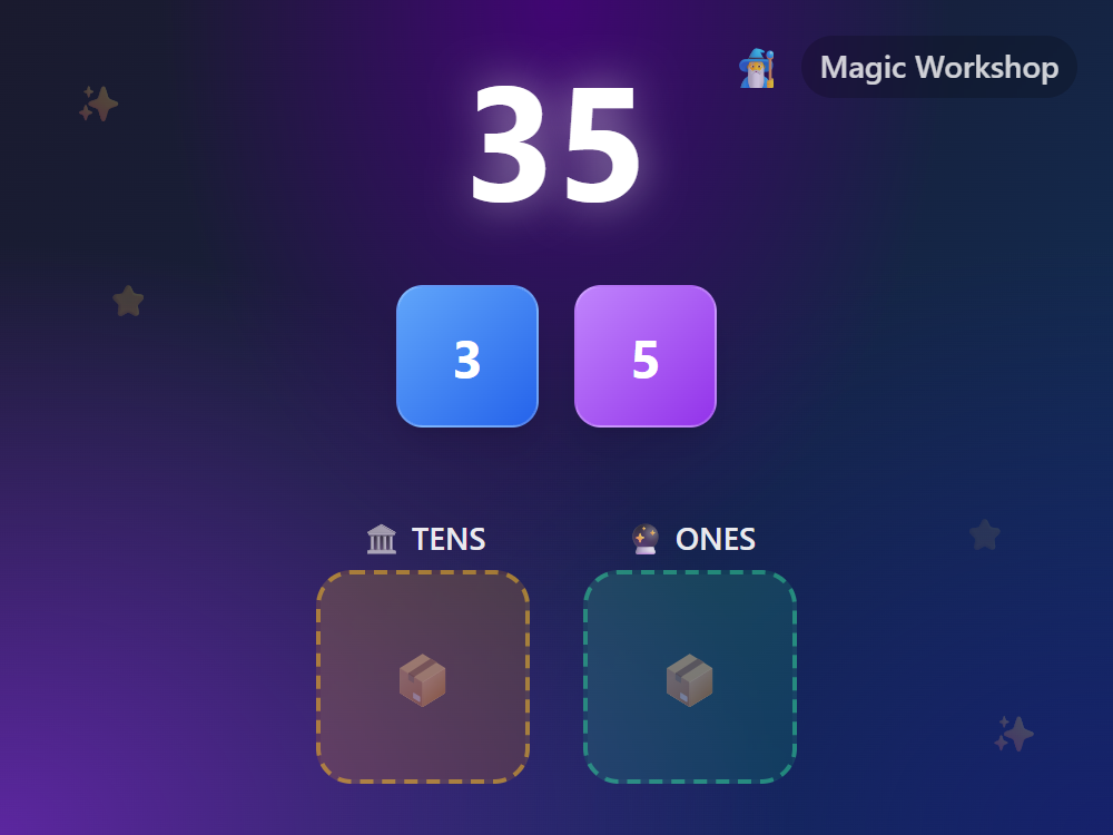 Place Value Magic Boxes