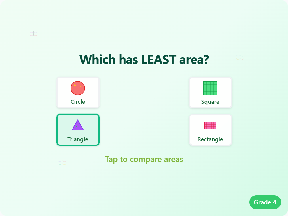 Garden Shape Areas