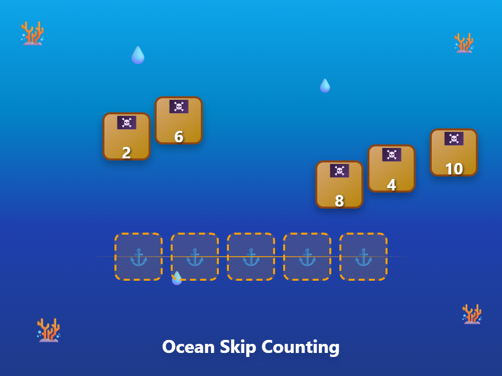 Ocean Skip Counting