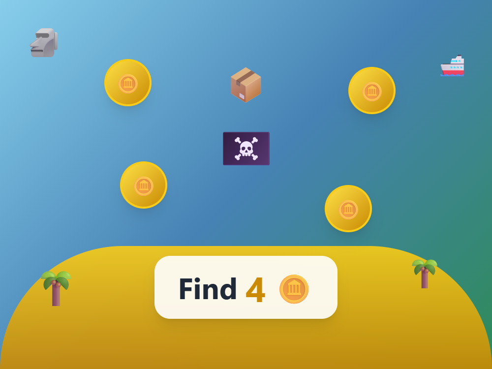 Pirate Treasure Four