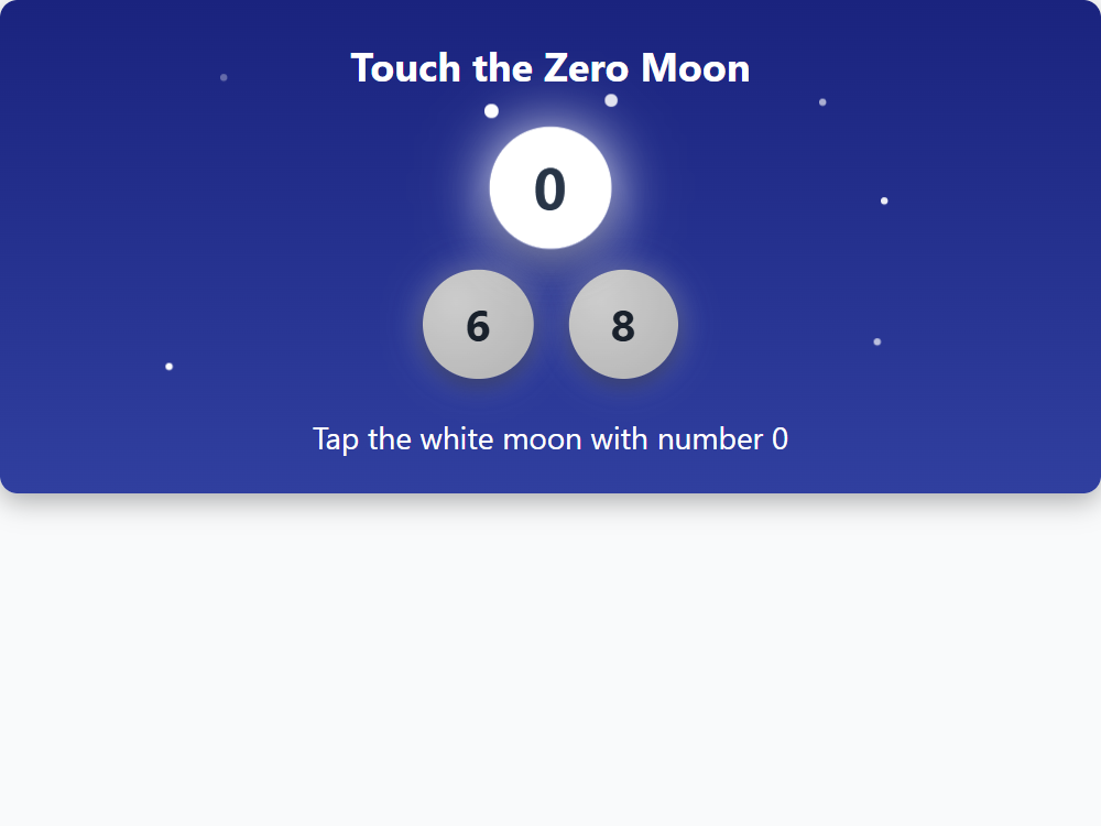 Touch the Zero Moon