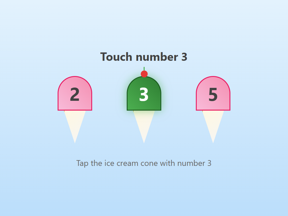 Touch number 3
