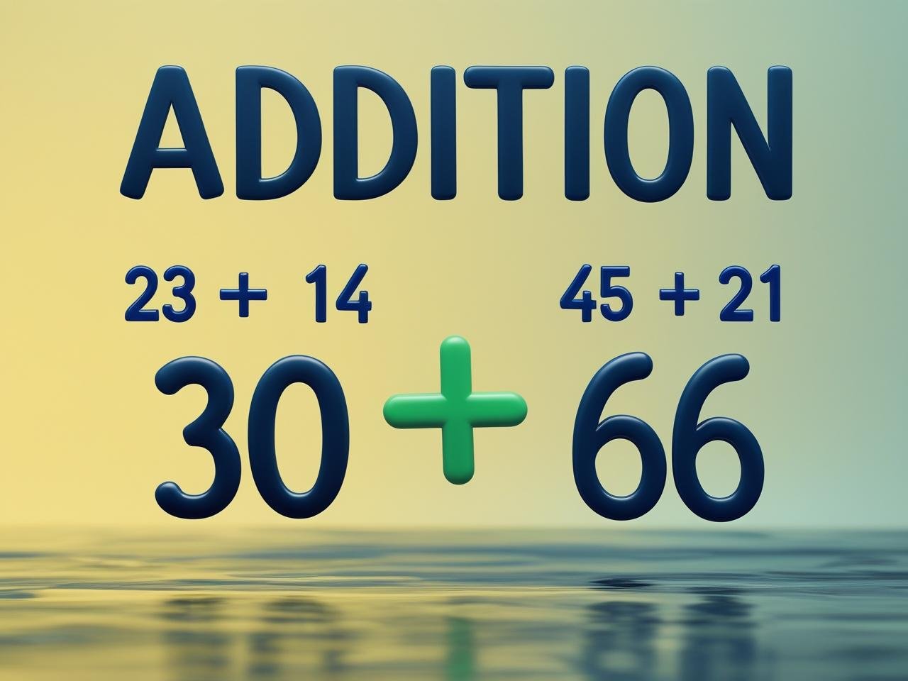 Cartoon Addition Within 100 (No Regrouping)