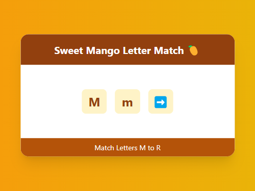 Match Capital and Small Letters M-R
