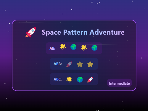 Space Pattern Adventure