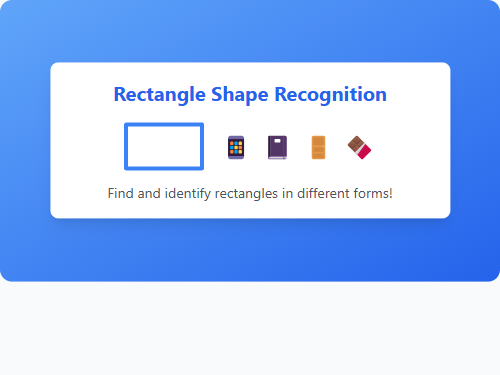 Rectangle Shape Recognition