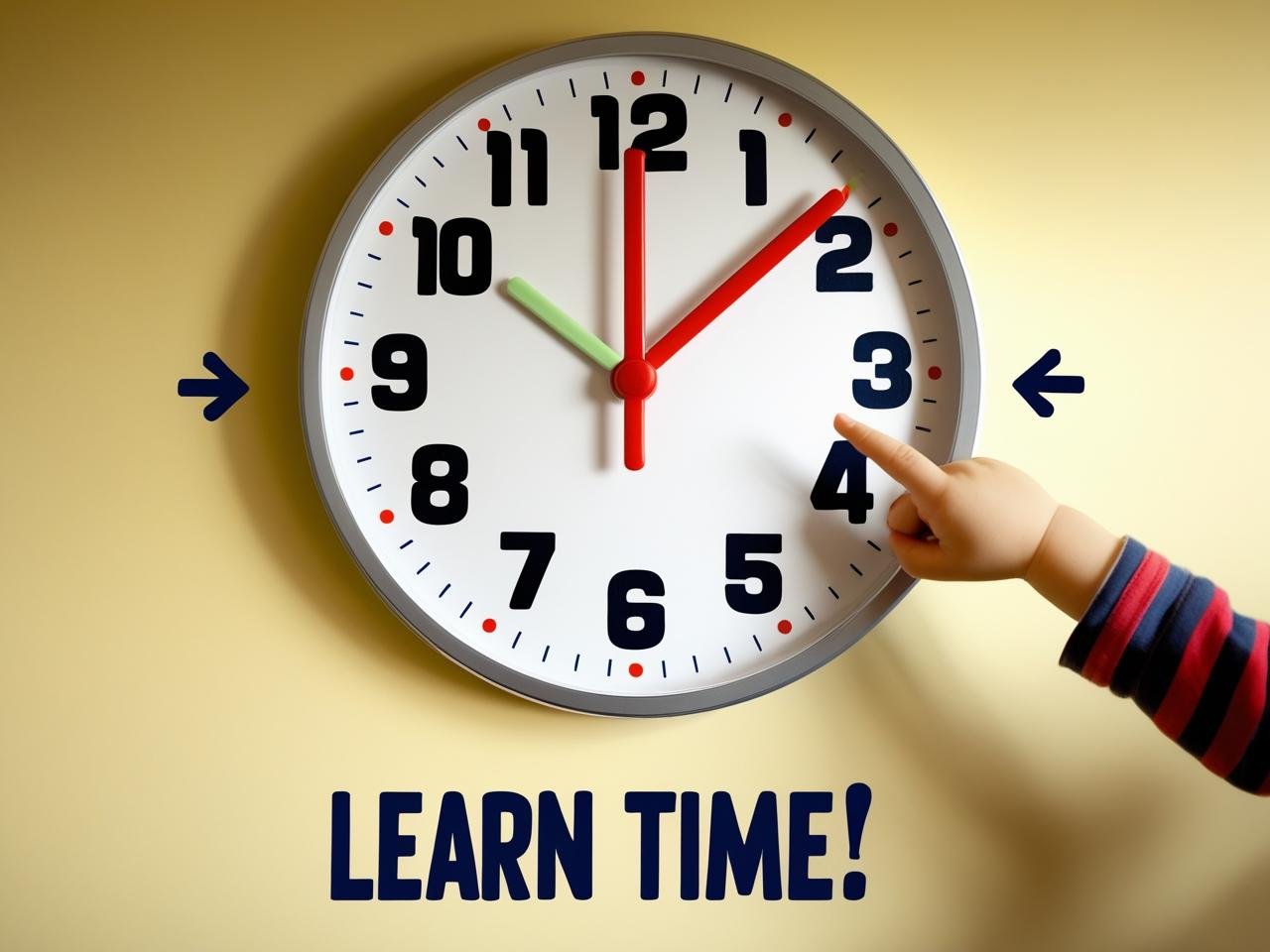 Tell Time on Analog Clock
