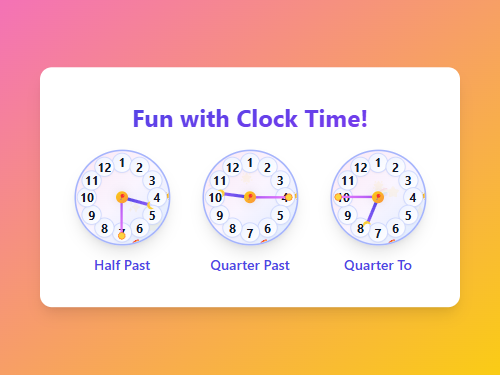 Read Advanced Clock Times