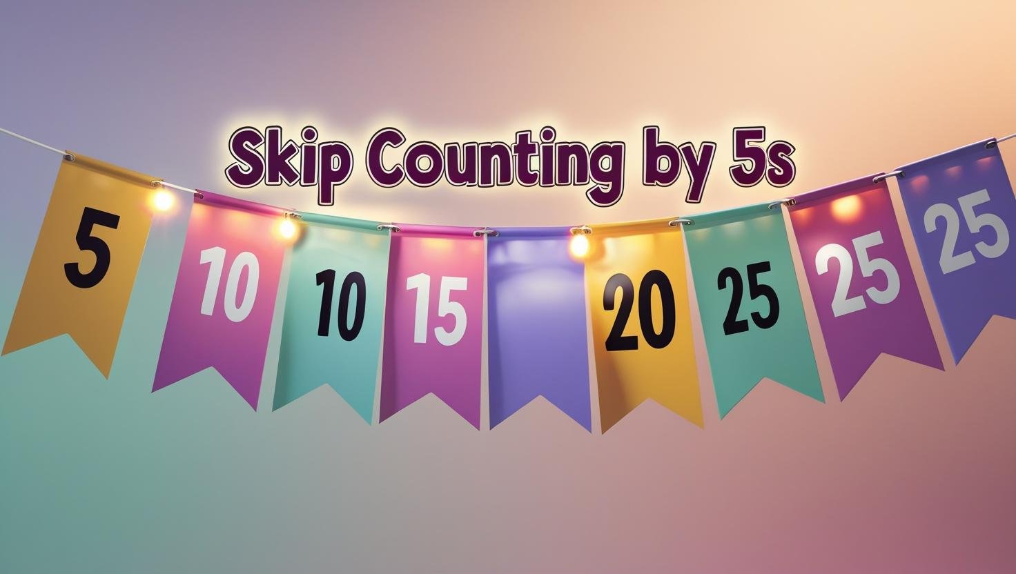 Skip Counting by 5s: Fill the Blanks