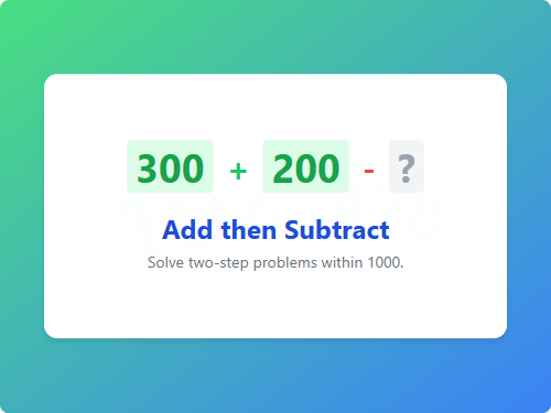 Two-Step Math Problems Set 5