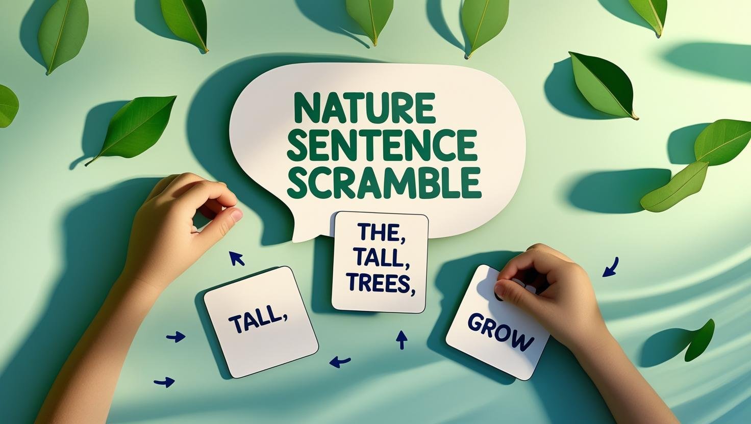 Nature Sentence Scramble