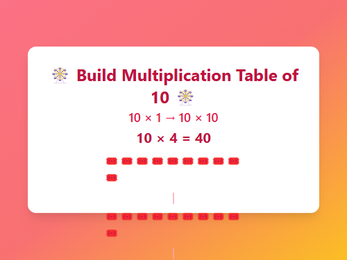 Multiply by 10 with Carnival Tickets