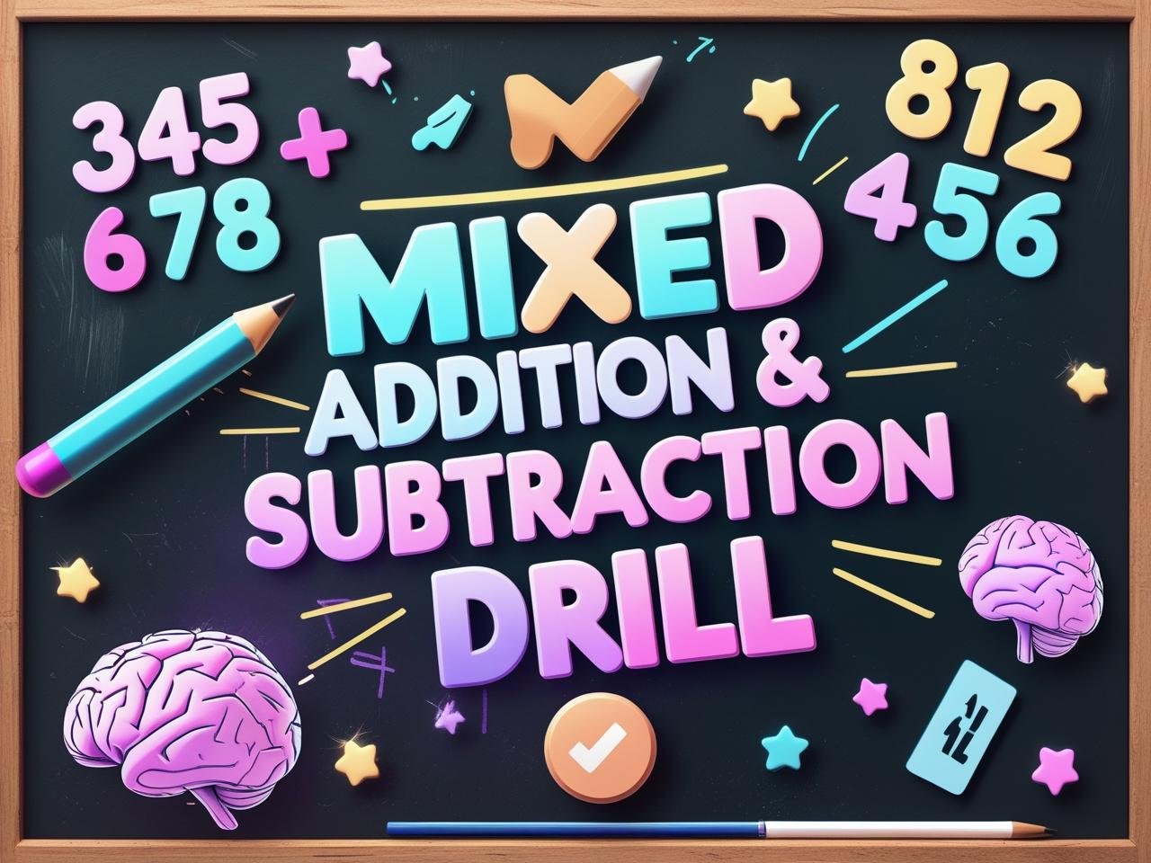 Mixed Addition & Subtraction Set 3